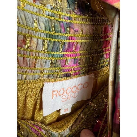 Rococo Sand Avar Off Shoulder Dress Sz. XS - Picture 5 of 8